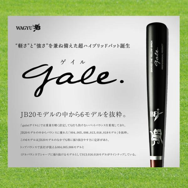 WAGYU 和牛JB 硬式木製バット Gale バーチ材軽量モデルバット 84cm