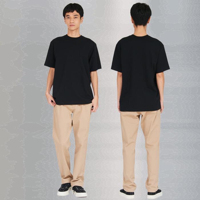 Hanes（ヘインズ） Tシャツ KURO Hanes クロ クルーネック 7.0オンス