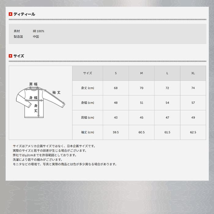Hanes（ヘインズ） Hanes T-SHIRTS kuro クルーネックロングスリーブT