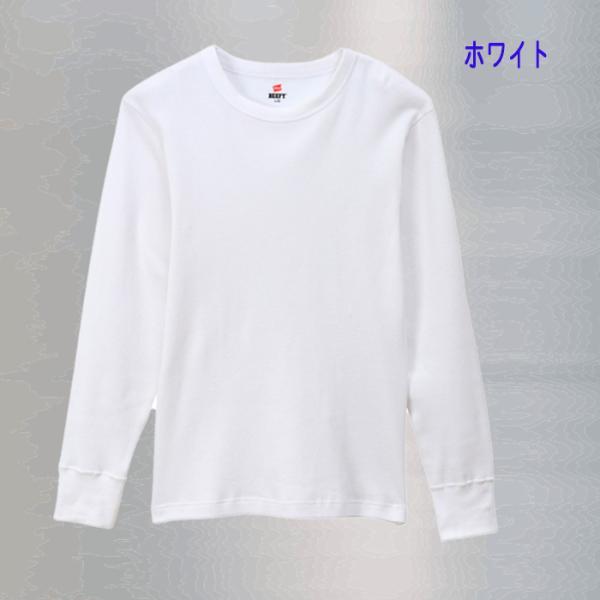Hanes ヘインズ BEEFY サーマルクルーネックロングスリーブ HM4-Q103