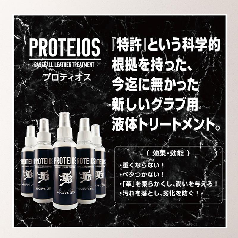 和牛JB プロティオス 詰め替え用 300ml PROTEIOS グラブ用トリートメント メンテナンス 汚れ落とし 保革 液体 オイル 野球 ソフトボール グローブ 優良配送 | JB | 02