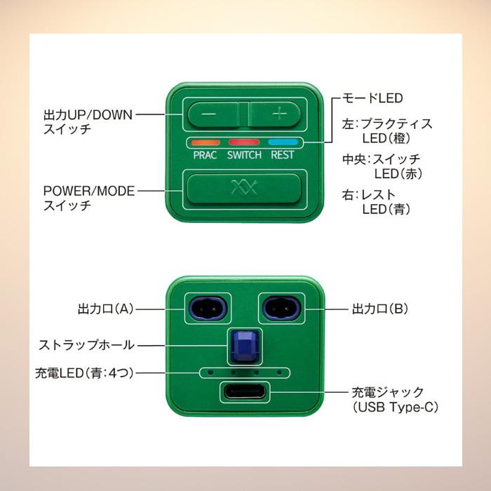 伊藤超短波 ルコエゴルフ コンディショニング機器 筋電気刺激機器 