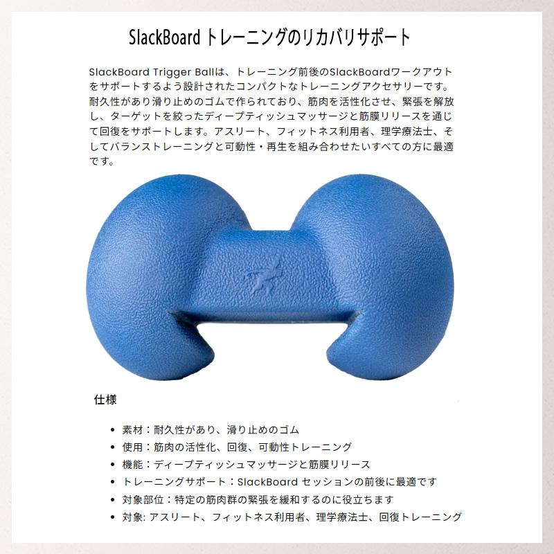 GIBBON ギボン SlackBoard用 トリガーボール 純正アクセサリー 筋膜リリース マッサージ セルフケア 首 肩 背中 腰 コリほぐし 練習器具 ネコポス 優良配送 | GIBBON | 02