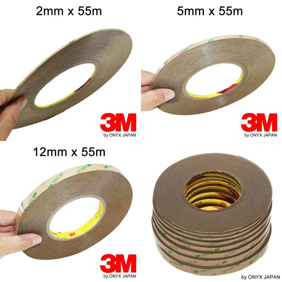 12月スーパーSALE 超強力 両面 テープ 3M 300LSE 9495LE 12mm x 55m 多用途 強力粘着 スマホ修理 パソコン修理 タブレット修理 300LSE 9495LE 超強力両面テープシート (294×147mm)×2シート 多用途 強力粘着
