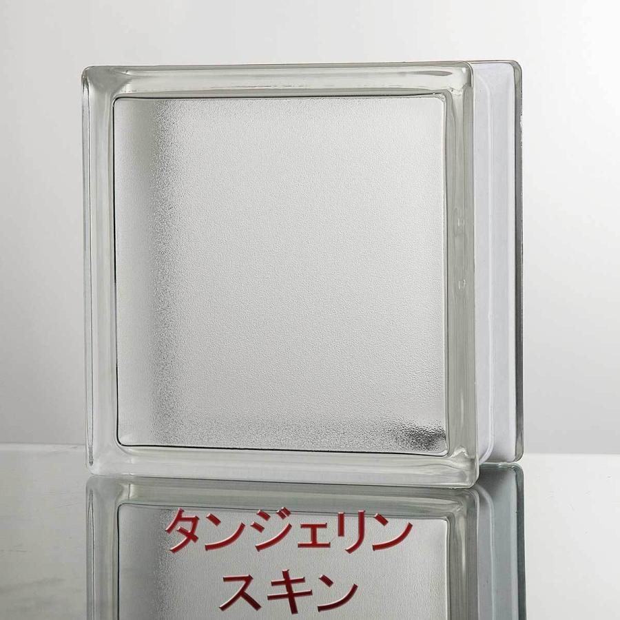 ガラスブロック 【6個セット】 デザイン16種類（クリアシリーズ） 190mm角×80mm厚｜onyx-jp｜25