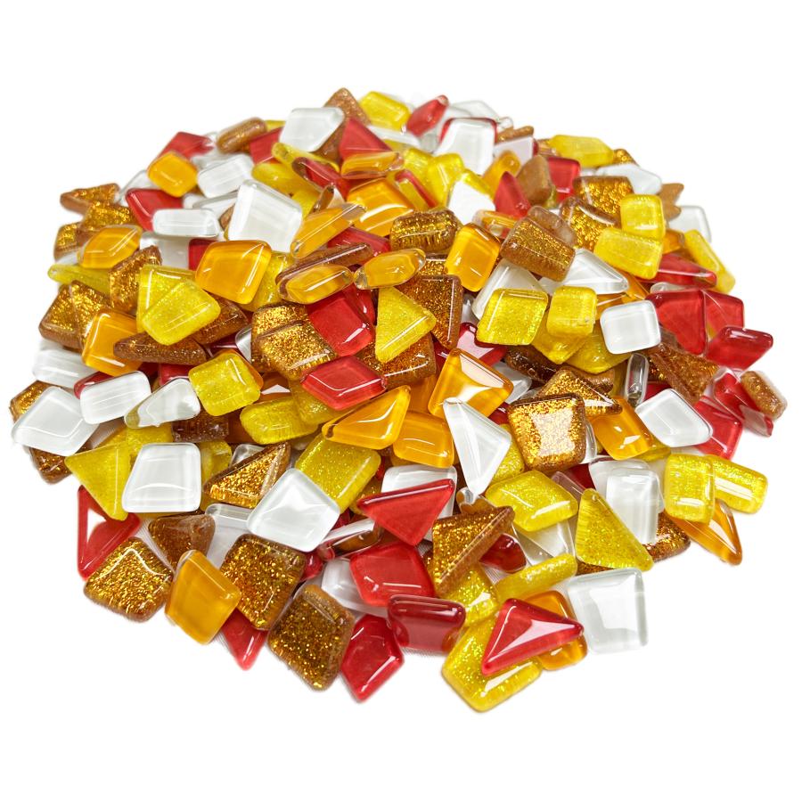 ONYX JAPAN ガラスモザイク 2400g 全18色 (Plain+Glitter