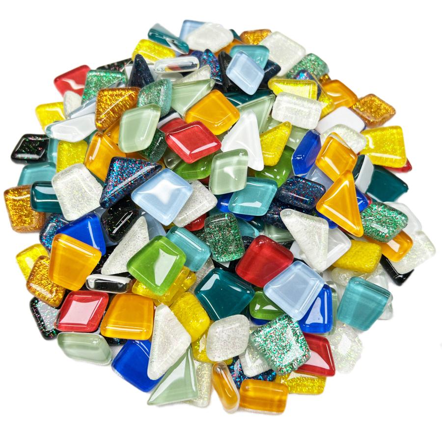 ONYX JAPAN ガラスモザイク 600g 全18色 (Plain+Glitter Series