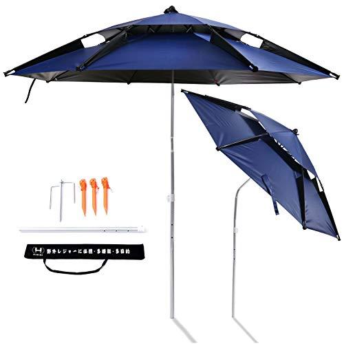 Himimi パラソル 釣り傘 ビーチパラソル 角度調節 収納バッグ付き Uvカット チルト機能付 折り畳み式 フィッシングパラソル ガーデンパラソル S 0907 グッドライフ ショップ 通販 Yahoo ショッピング