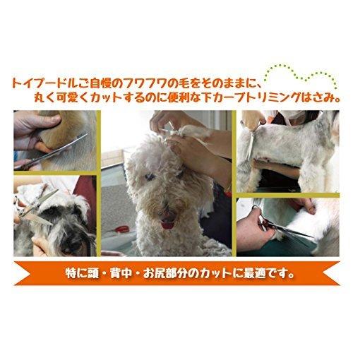 トリマー入門に 我が家の愛犬 いつもきちんと可愛く トイプードル専用 刃がカーブしたトリミング用 高級はさみ 上カーブ 下カーブ２点セット トリミング S 1128 グッドライフ ショップ 通販 Yahoo ショッピング