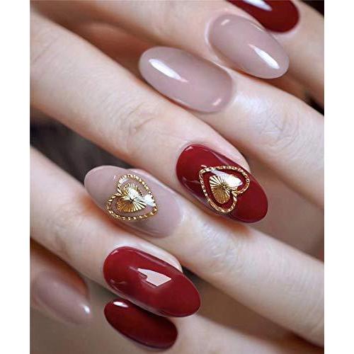 新作 ハート模様 ピンク 赤 2色 ネイル花嫁 インターネットの人気スタイル 結婚式ネイルチップ S 1126 グッドライフ ショップ 通販 Yahoo ショッピング