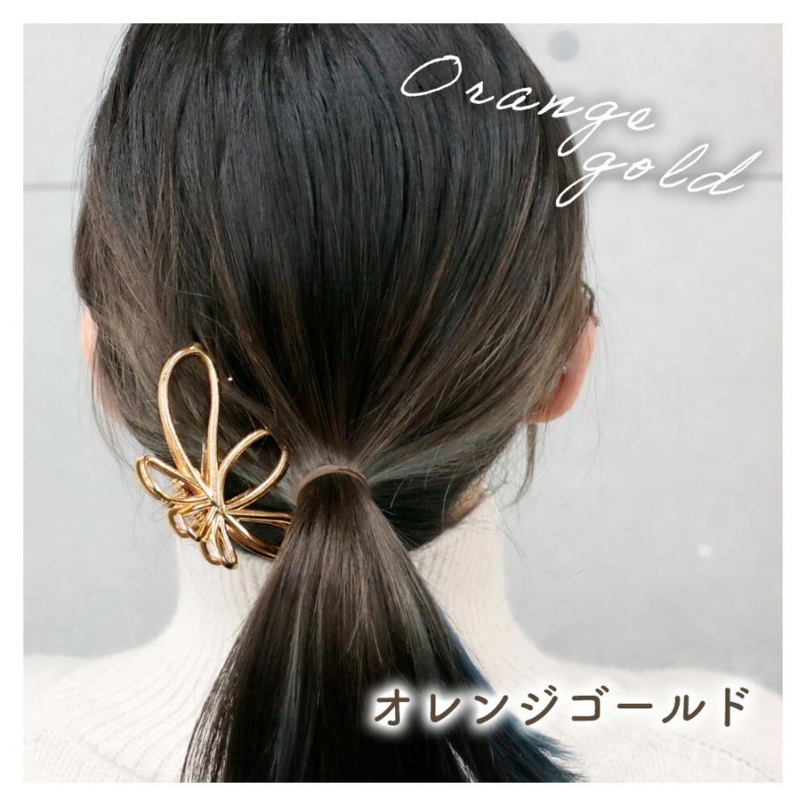 ヘアクリップ 大きめ 花 フラワーモチーフ 1+1個セット かわいい
