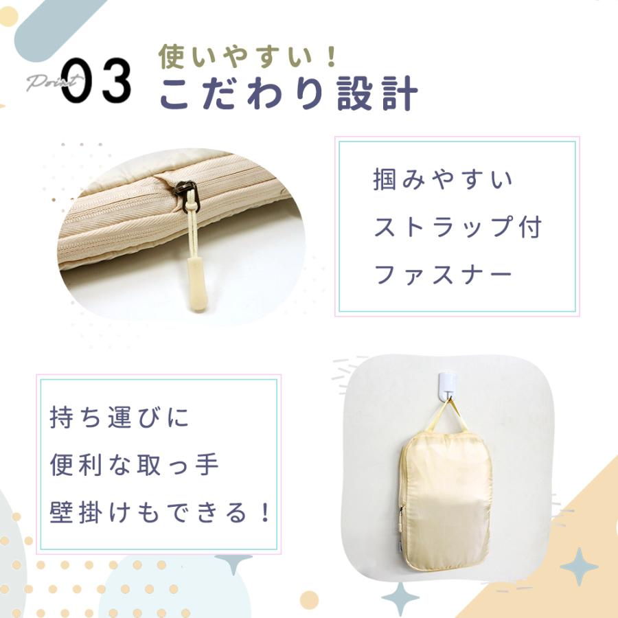 トラベルポーチ 圧縮 衣類 バッグ 旅行 2枚セットトラベルグッズ