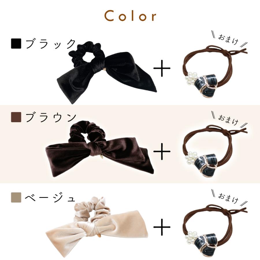 新品】 LISERAI リボンヘアアクセサリー 8cm ベージュ×ブラック