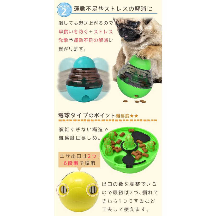 犬用 おやつボール 早食い防止 おやつを入れて遊ぶ おもちゃ