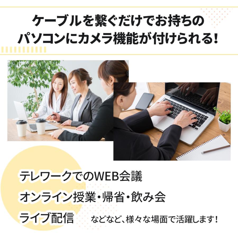 mitas ウェブカメラ WEBカメラ マイク内蔵 在宅ワーク テレワーク