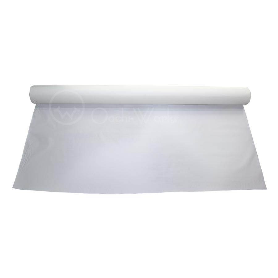 白防炎シート ロール 1.8m×50m 厚み0.27mm 防炎シート 原反ロール