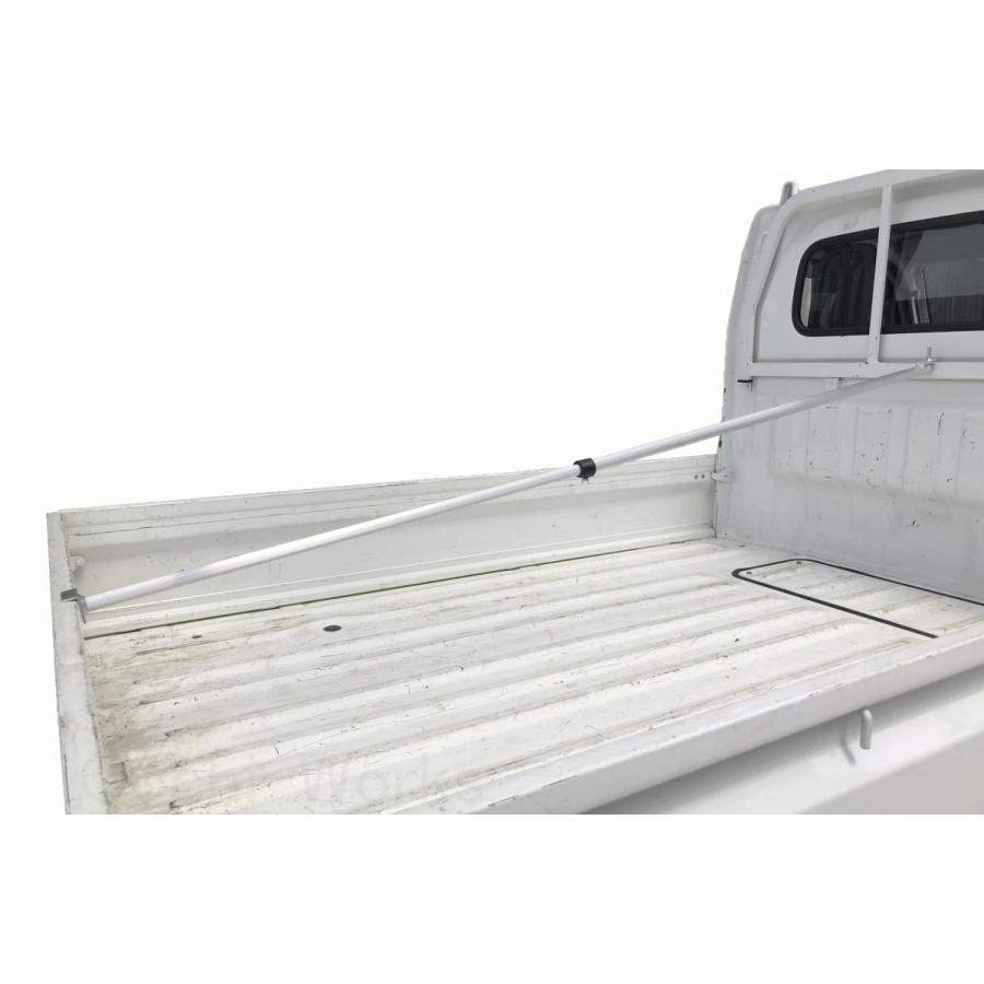 トラックシート 伸縮式荷台ポールセット スロープ型 ブラック 軽トラ用 標準荷台軽トラック用 エステル帆布 荷台シート 696 Oochi Worksヤフー店 通販 Yahoo ショッピング
