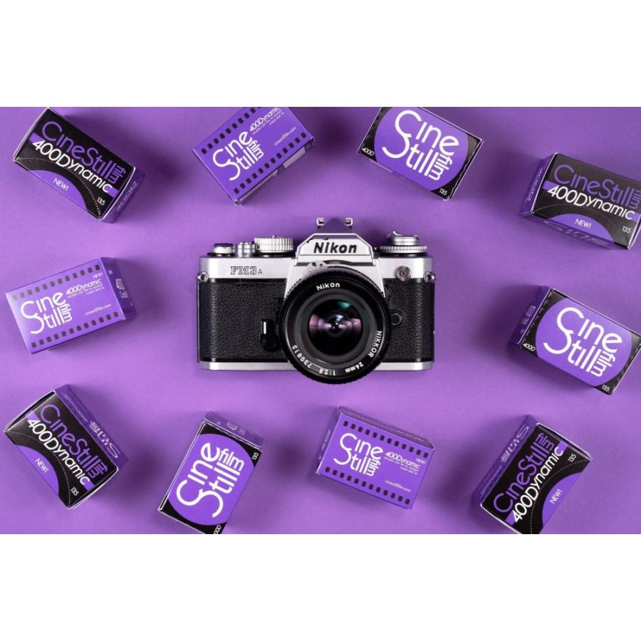 新登場新登場CineStill 400D カラーネガフィルム 35mm 36枚撮り 10本