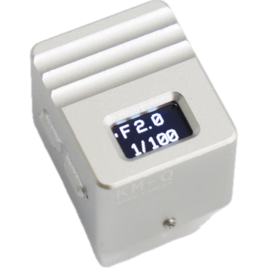 [開封未使用] KEKS KM-Q 露出計 KEKS 露出計 LIGHT METER KM-Q 液晶トップ Silver : 大橋写真機店