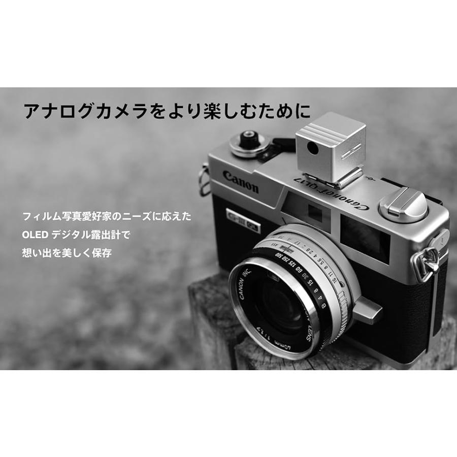 KEKS 露出計 LIGHT METER KM-Q 液晶サイド Black : 大橋写真機店
