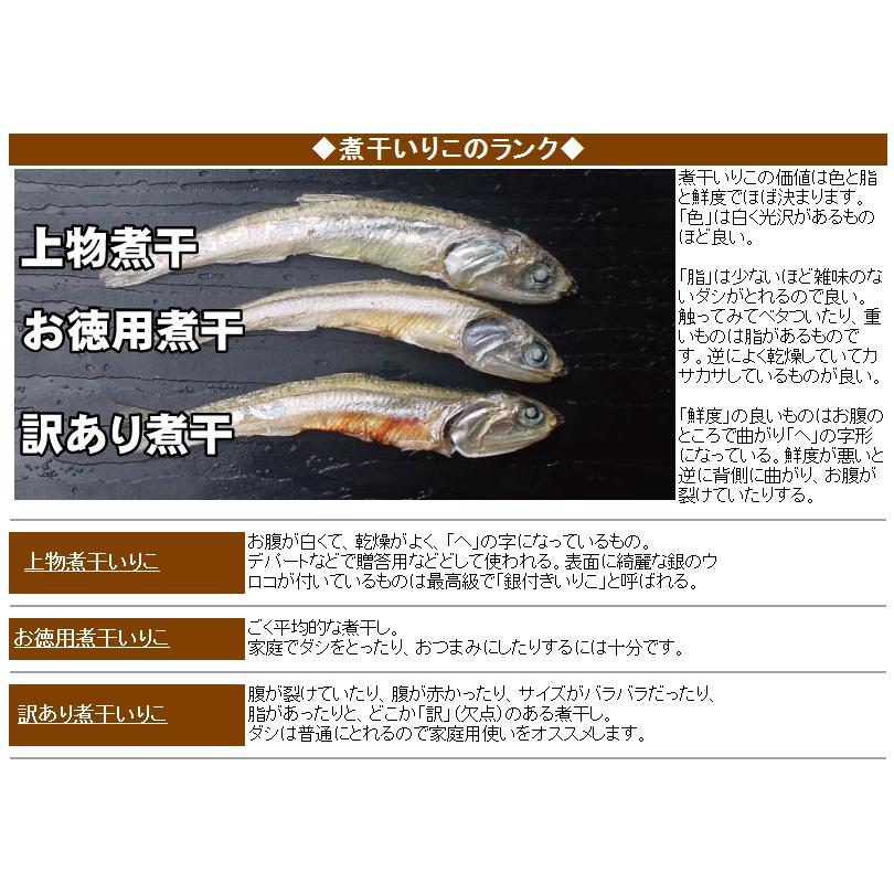 新物入荷：大羽 瀬戸内海産 お徳用 煮干しいりこ5袋セット ダシ取り