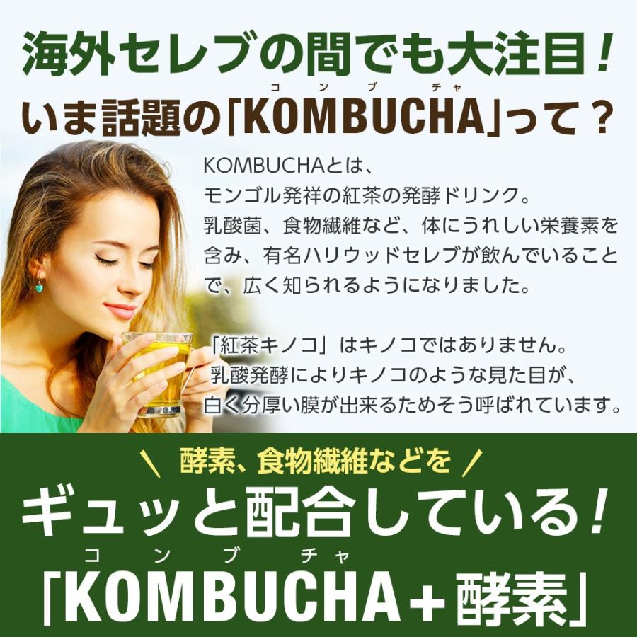 コンブチャ＋酵素ドリンク 無添加 KOMBUCHA＋酵素720ml グリーンナチュラ 野草酵素 紅茶キノコ クレンズ ドリンク ファスティング 置き換え ダイエットドリンク |  | 04