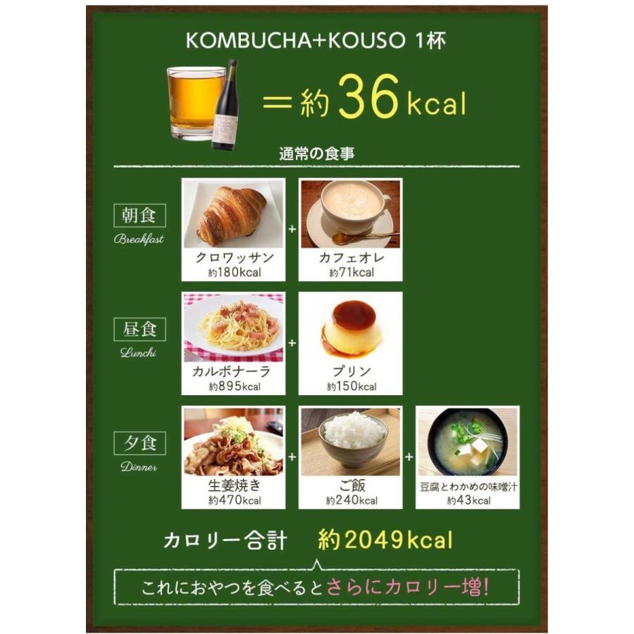 コンブチャ＋酵素ドリンク KOMBUCHA＋酵素720ml×2本セット 国産 紅茶キノコ クレンズ ファスティングドリンク 置き換え ダイエットドリンク ダイエット茶｜ooii｜12