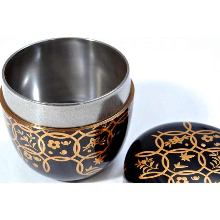 唐松 大棗 中村孝也 鵬雲斎花押 内銀地 唐松 大棗 中村孝也 鵬雲斎花押 内銀地 ◇ 茶道具 薄茶器 棗 【