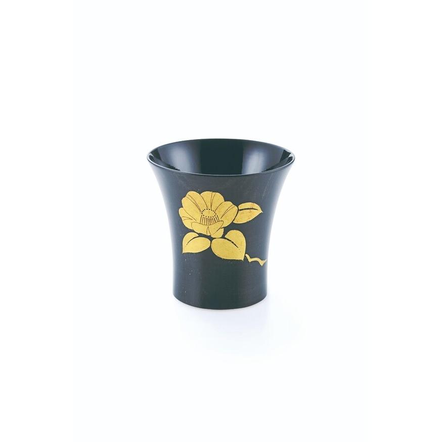 Cool Cup ブラック 椿 : 山中塗 嘉匠菴 大尾嘉漆器 - 通販 - Yahoo