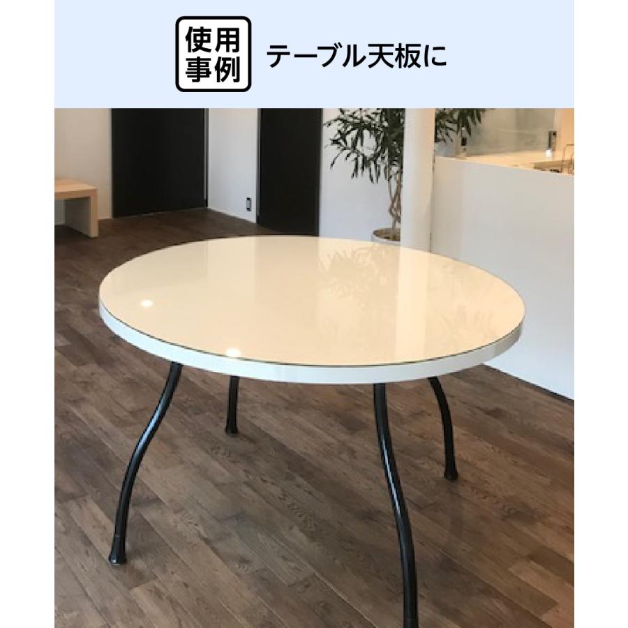オーカベガラス)OOKABE GLASS 円形 強化ガラス φ50cm 厚み5mm : OOKABE