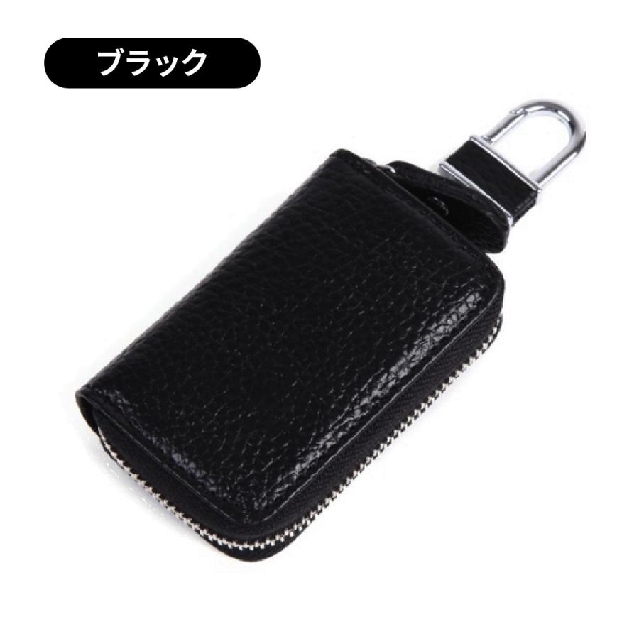 キーケース スマートキー メンズ レディース ブランド スマートキーも入る おしゃれ 多機能 本革 レザー かわいい プレゼント 高級 車 バイク 財布 カラビナ | ブランド登録なし | 01