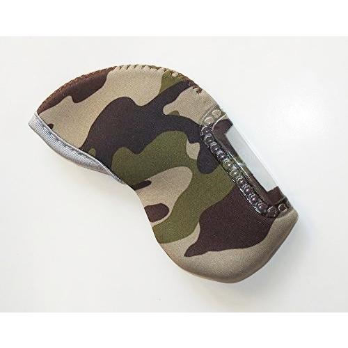 アイアンカバー おしゃれ 迷彩 ゴルフ 10個セット ドライバー