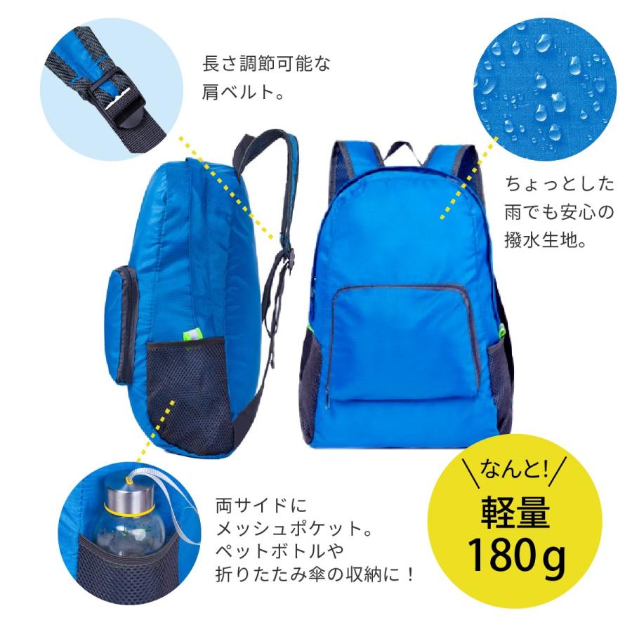 トラベルバッグ 折りたたみバッグ リュック 軽量 かわいい おしゃれ 折りたたみリュック コンパクト 防水 バックパック 大容量 メンズ レディース Y 087 Paper Cakes 通販 Yahoo ショッピング