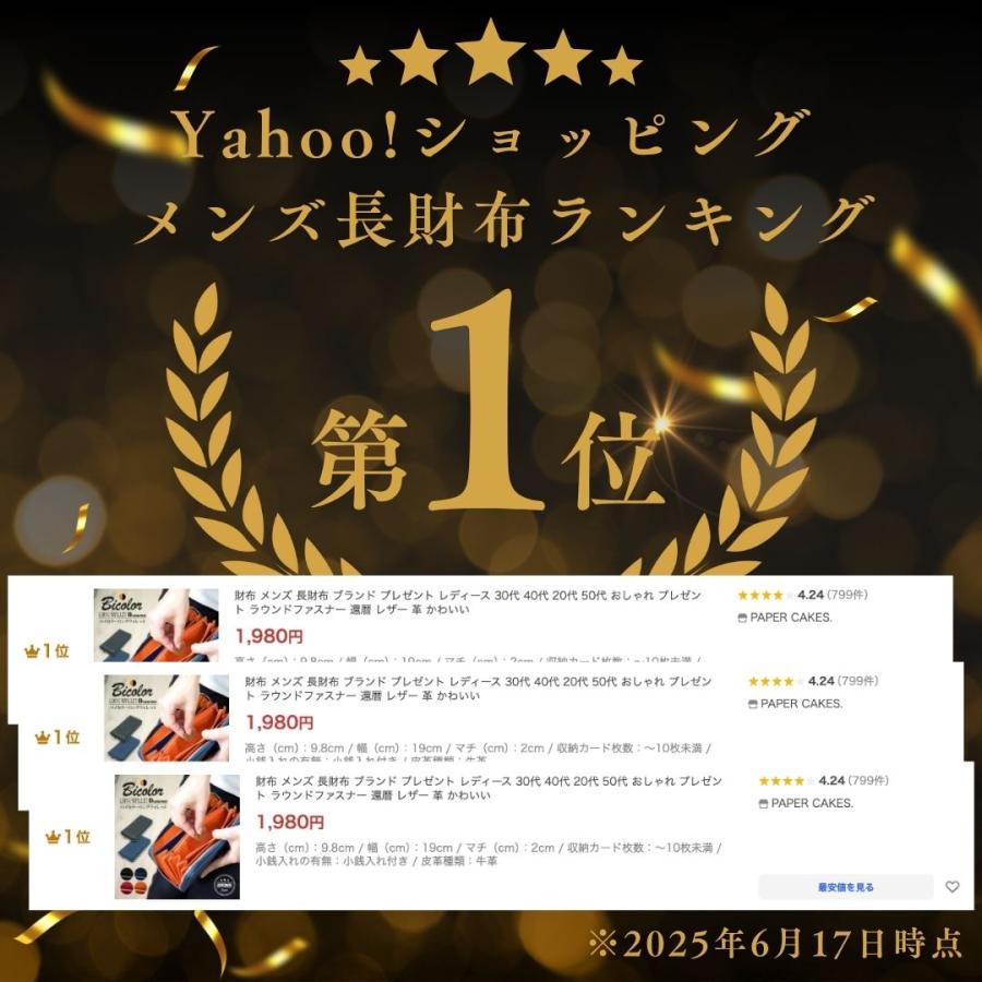 財布 メンズ 長財布 ブランド プレゼント レディース 30代 40代 20代 50代 おしゃれ プレゼント ラウンドファスナー 還暦 レザー 革 かわいい | ブランド登録なし | 09