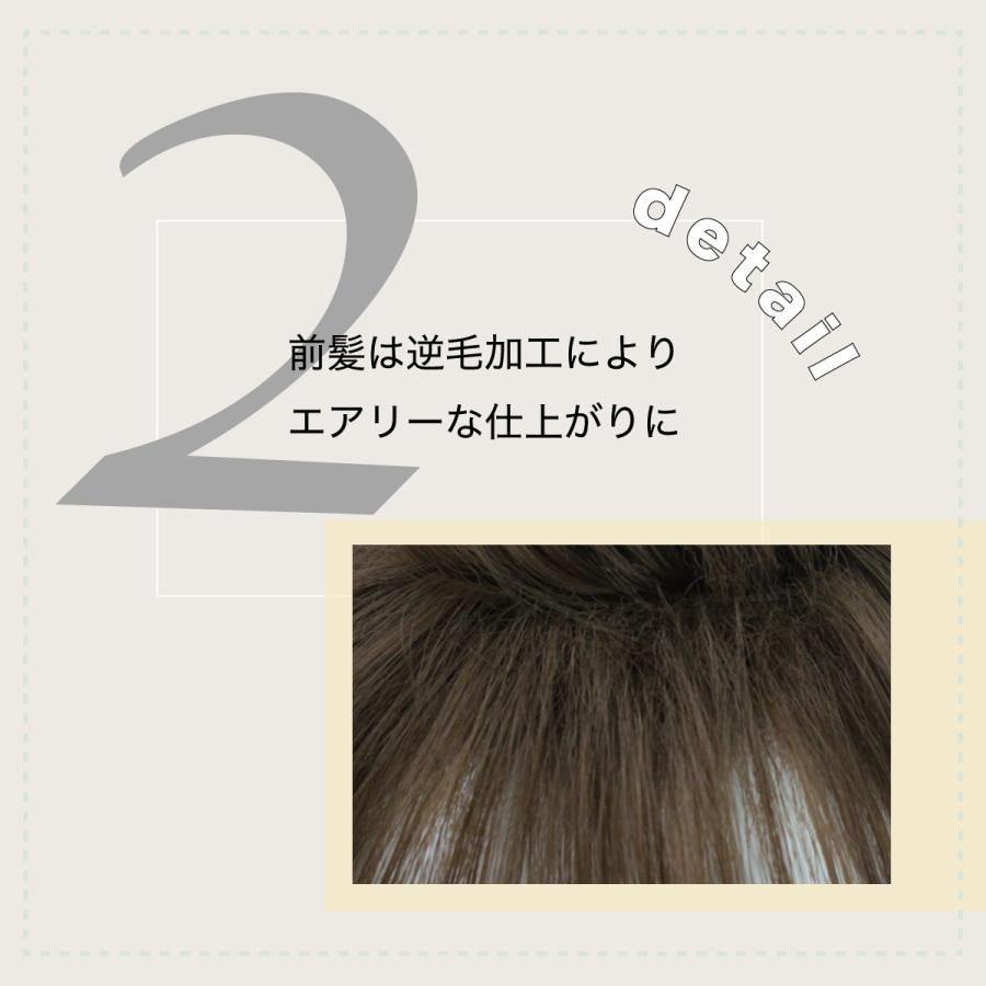 ウィッグ 女性 セミロング カツラ ロング 前髪 ショート ストレート