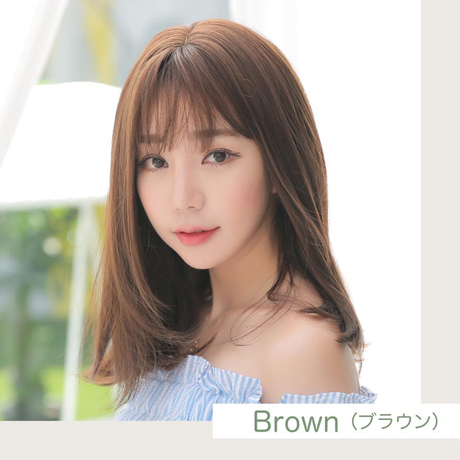 ウィッグ 女性 セミロング カツラ ロング 前髪 ショート ウィッグ 女性 セミロング カツラ ロング 前髪 ショート