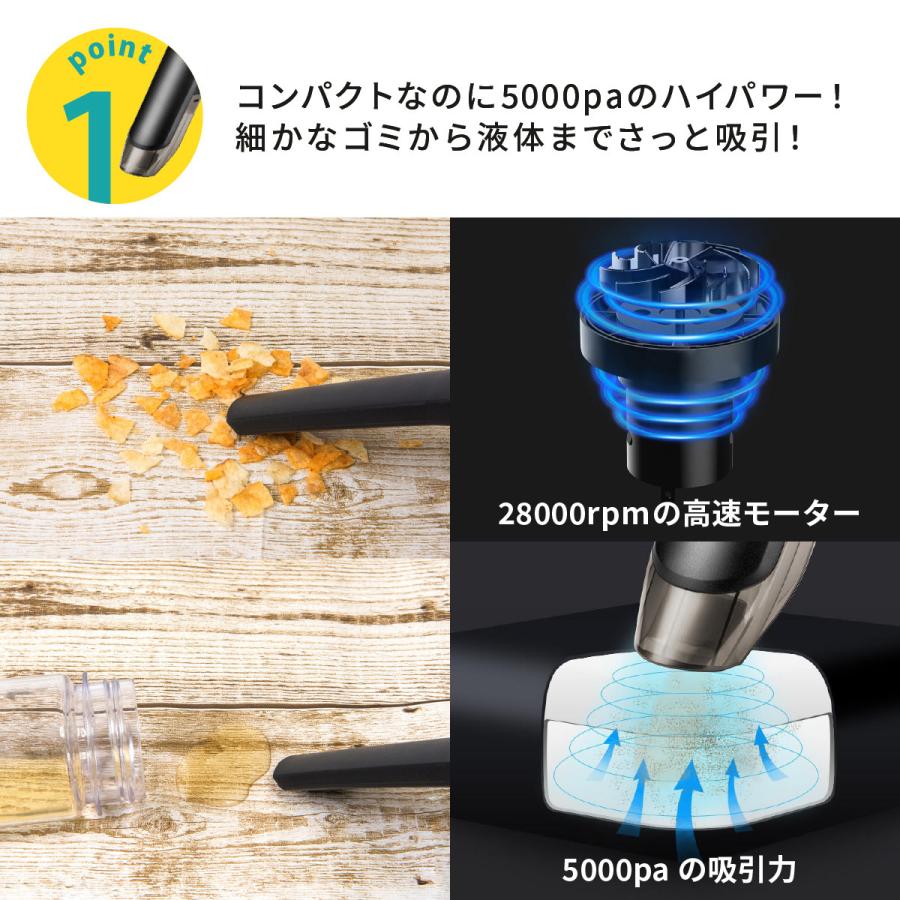 ハンディクリーナー 充電式 コードレス 車 スティッククリーナー コードレス掃除機 掃除機 ハンディ 強力 充電 おうち時間 おすすめ 新モデル Y 295 Paper Cakes 通販 Yahoo ショッピング