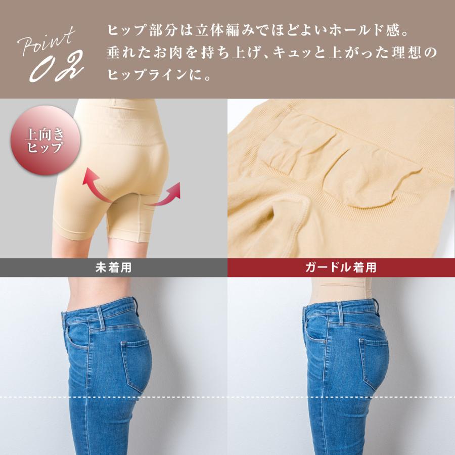 ガードル お腹引き締め ハイウエスト ロングタイプ 補正下着 20代 30代 40代 50代 お腹 レディース ショーツ ヒップアップ 産後 骨盤矯正 骨盤ケア 丸まらない | ブランド登録なし | 05
