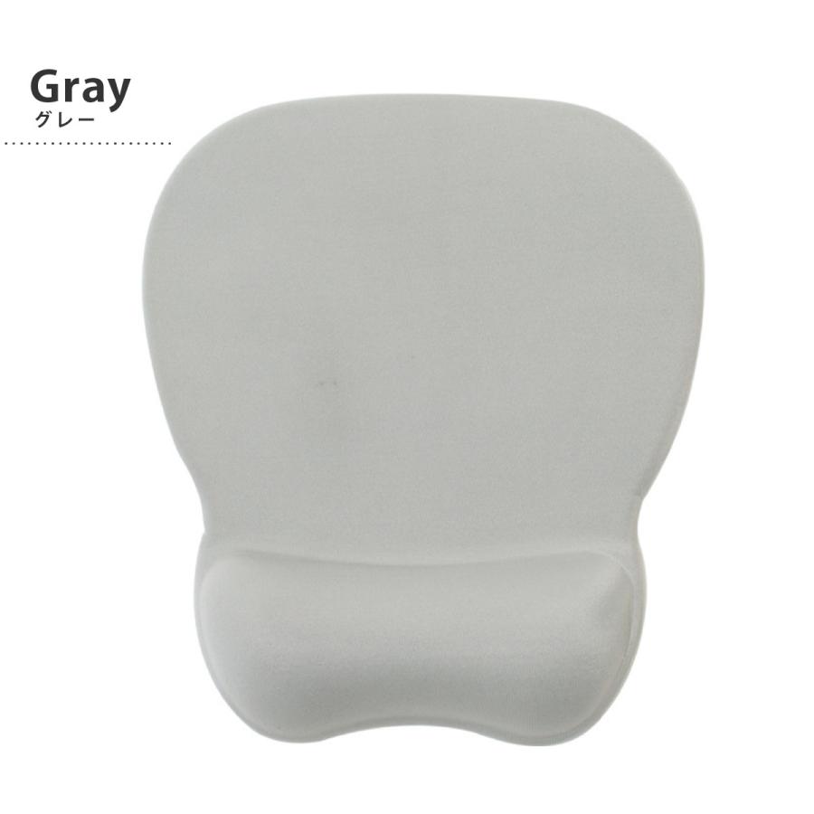 マウスパッド 手首置き リストレスト 手首 クッション 一体型 おしゃれ シンプル 低反発 負担軽減 フィット 滑り止め アームレスト リモートワーク オフィス | ブランド登録なし | 02