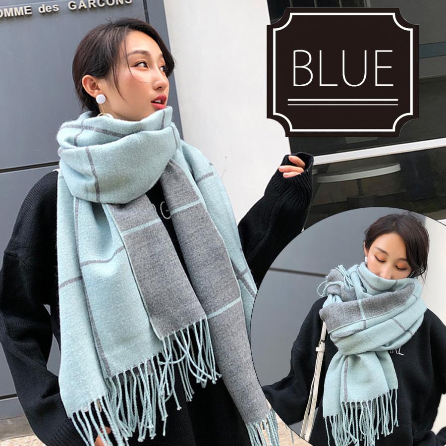 マフラー レディース 大判 ブランド 40代 30代 代 メンズ ブランケット おしゃれ 北欧 かわいい 防寒 フリンジ チェック リバーシブル 冬 暖かい ストール Y 463 Paper Cakes 通販 Yahoo ショッピング