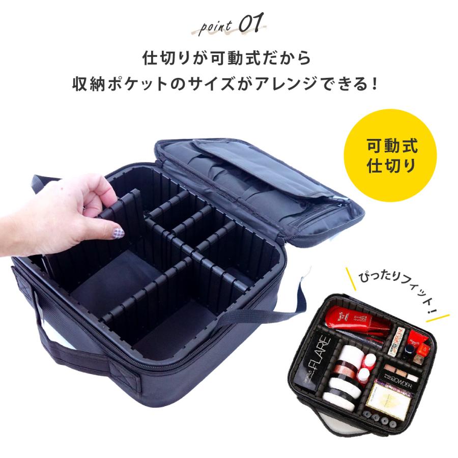 メイクボックス 鏡付き ミラー付き 大容量 持ち運び 人気 可愛い 取手