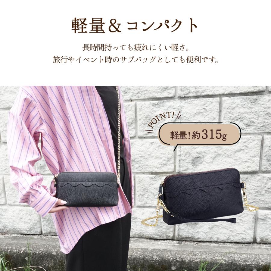 ショルダーバッグ レディース 本革 スマホポーチ ポシェット スマホ