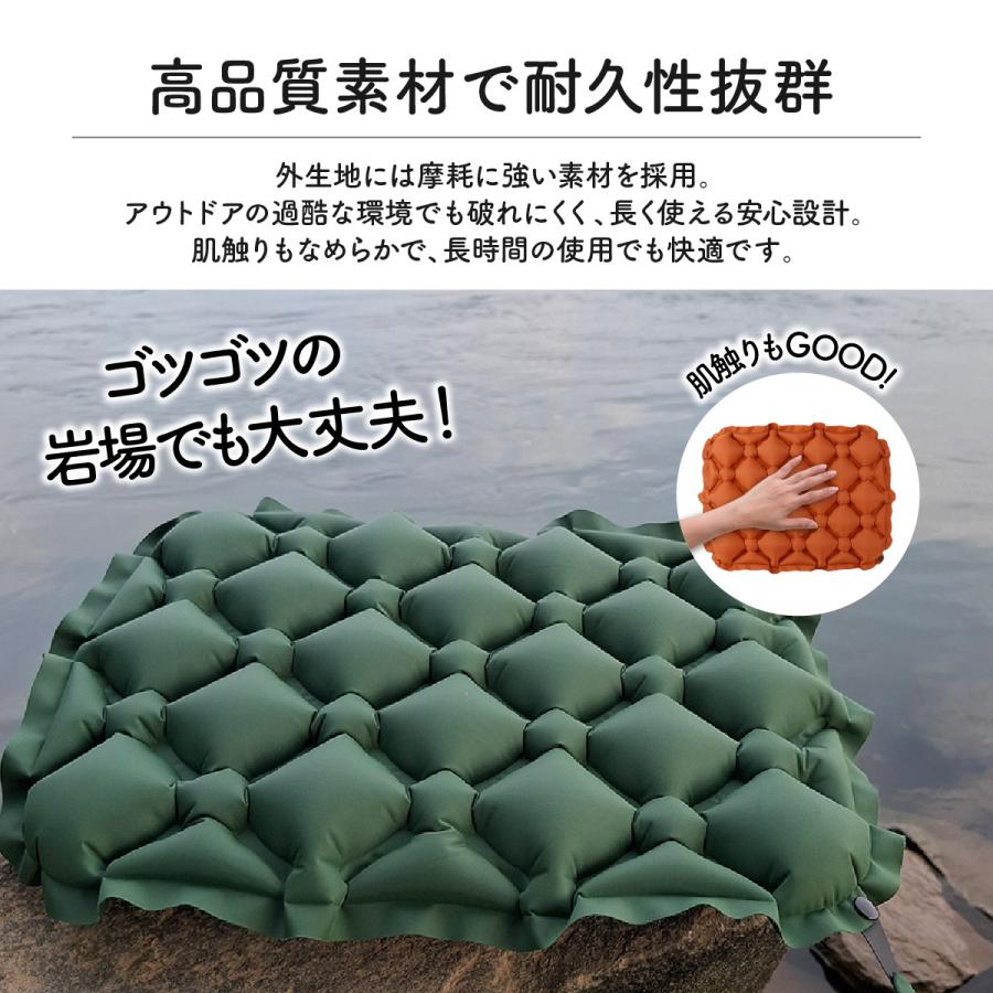 アウトドア クッション エアー コンパクト エアークッション