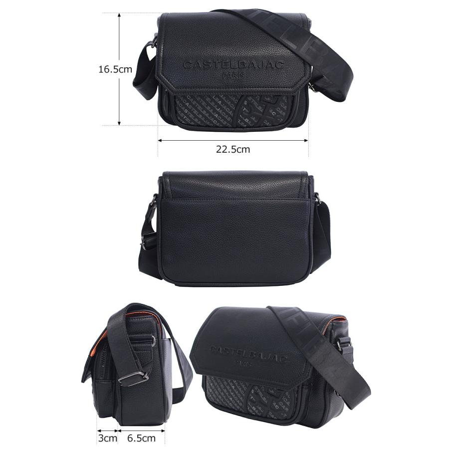 CASTELBAJAC（カステルバジャック） かぶせ ミニ ショルダーバッグ