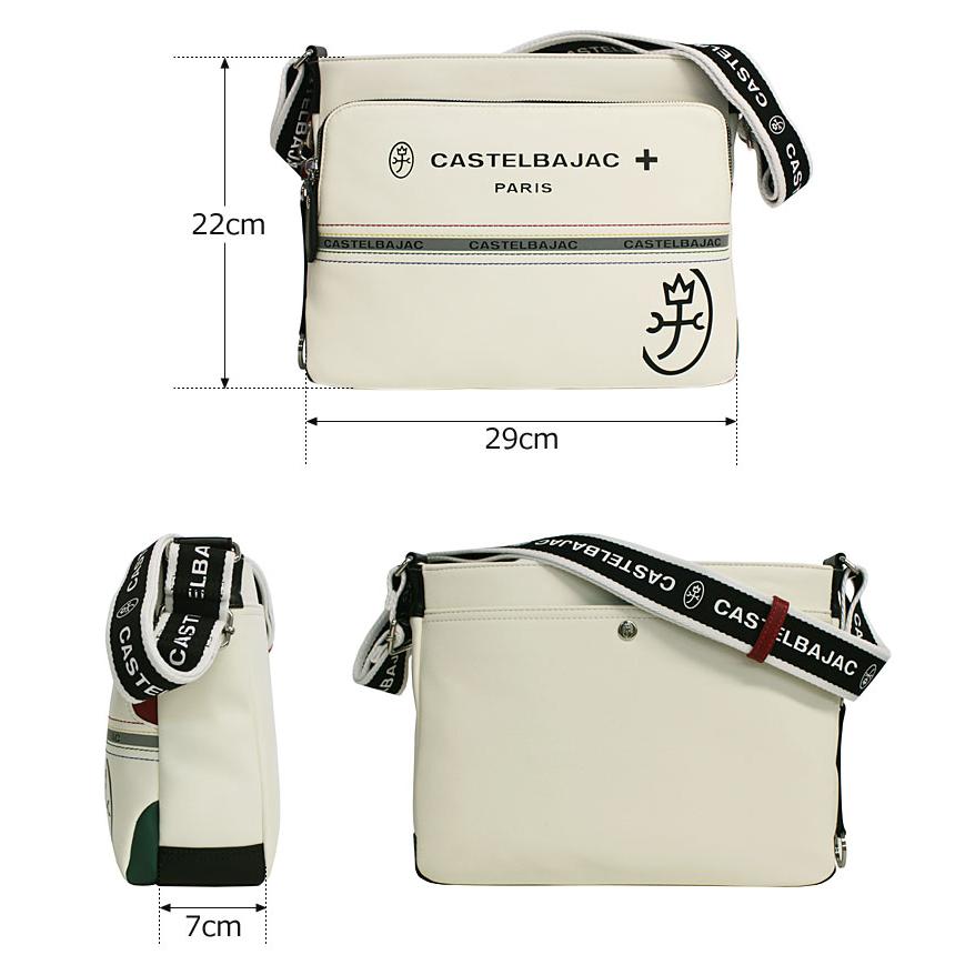CASTELBAJAC（カステルバジャック） 横型 ショルダーバッグ Charles 