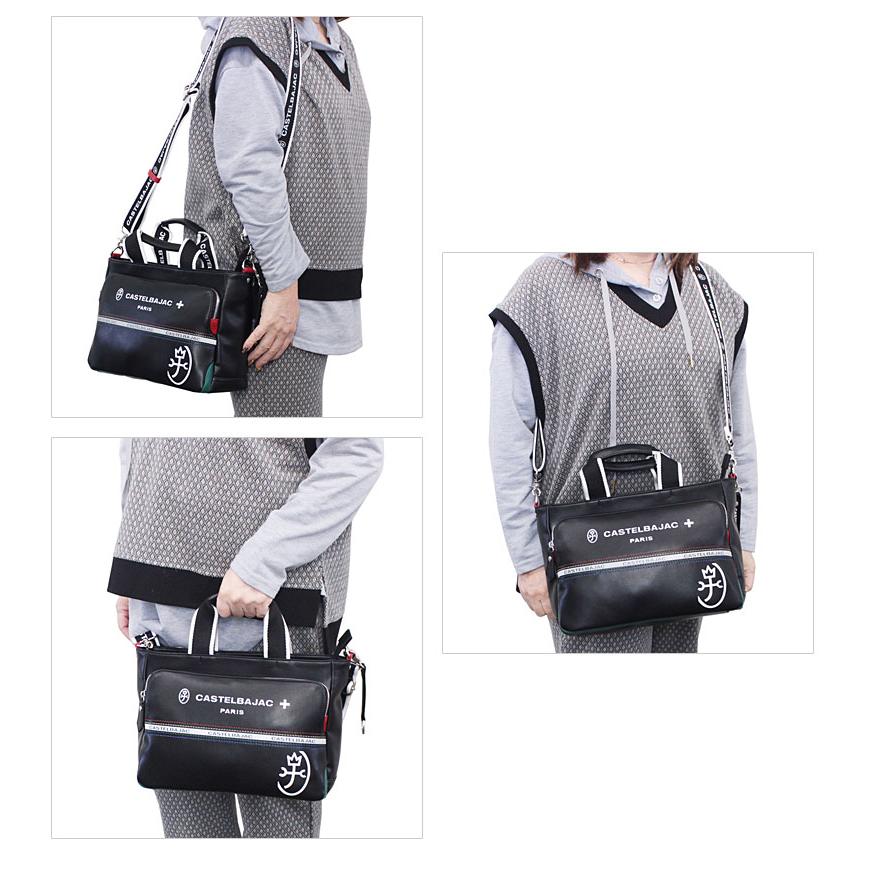 美品 カステルバジャック 2way ショルダーバッグ パック ゴルフ 325 CASTELBAJAC（カステルバジャック） CASTELBAJAC 2WAY ショルダー