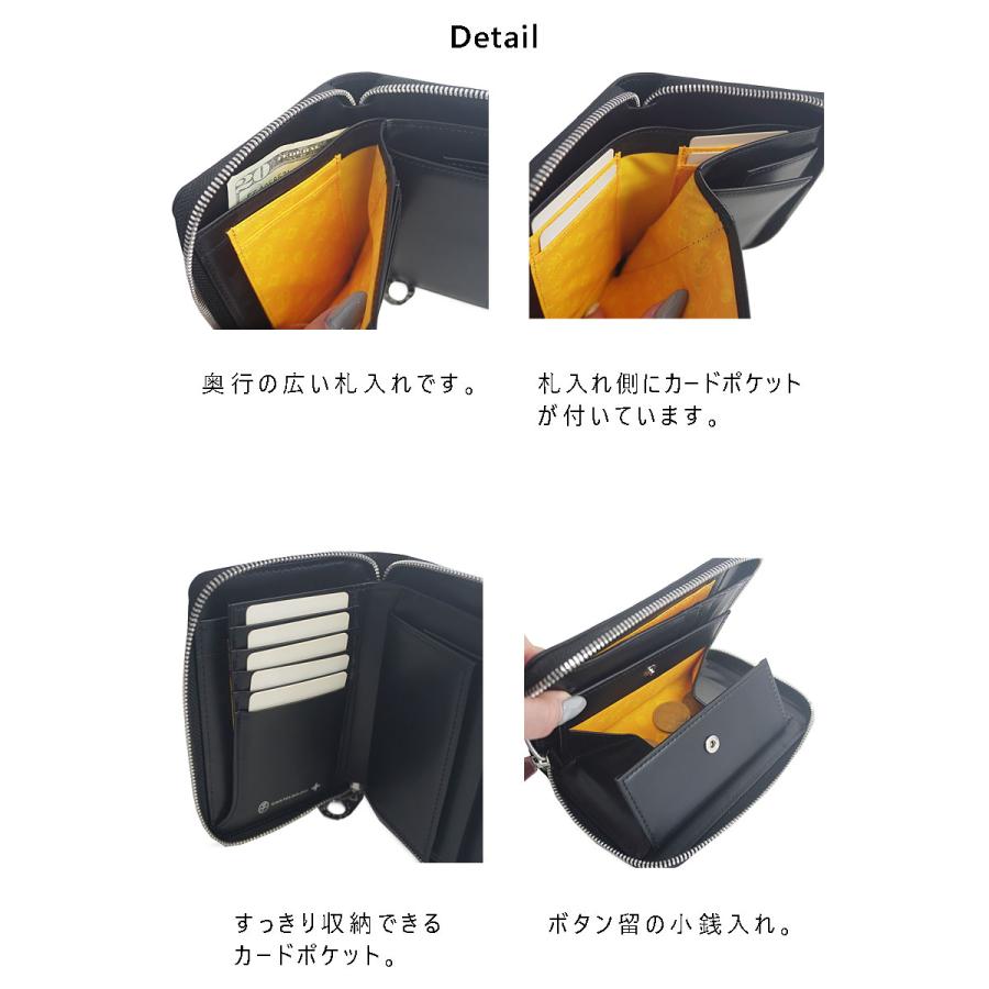 CASTELBAJAC（カステルバジャック） ラウンドファスナー二つ折り財布