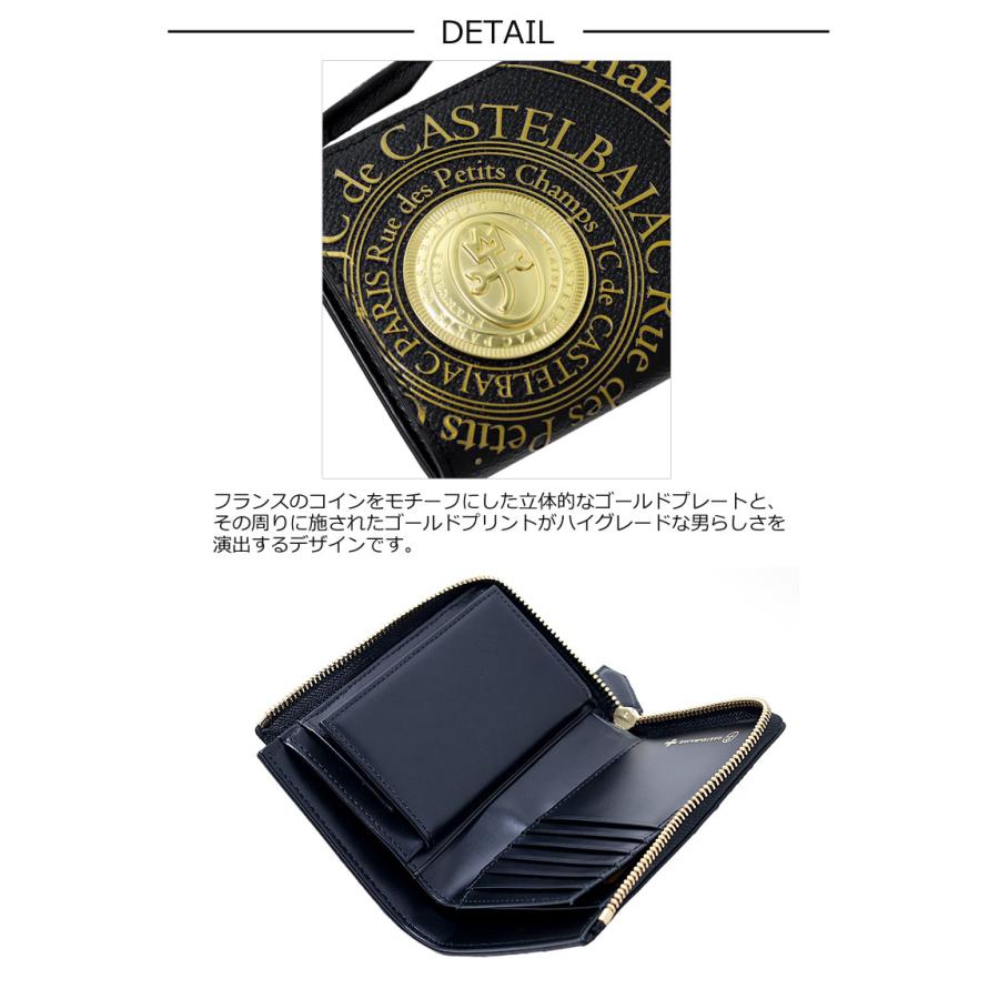 CASTELBAJAC カステルバジャック 2つ折り財布 プルトン 077621 正規