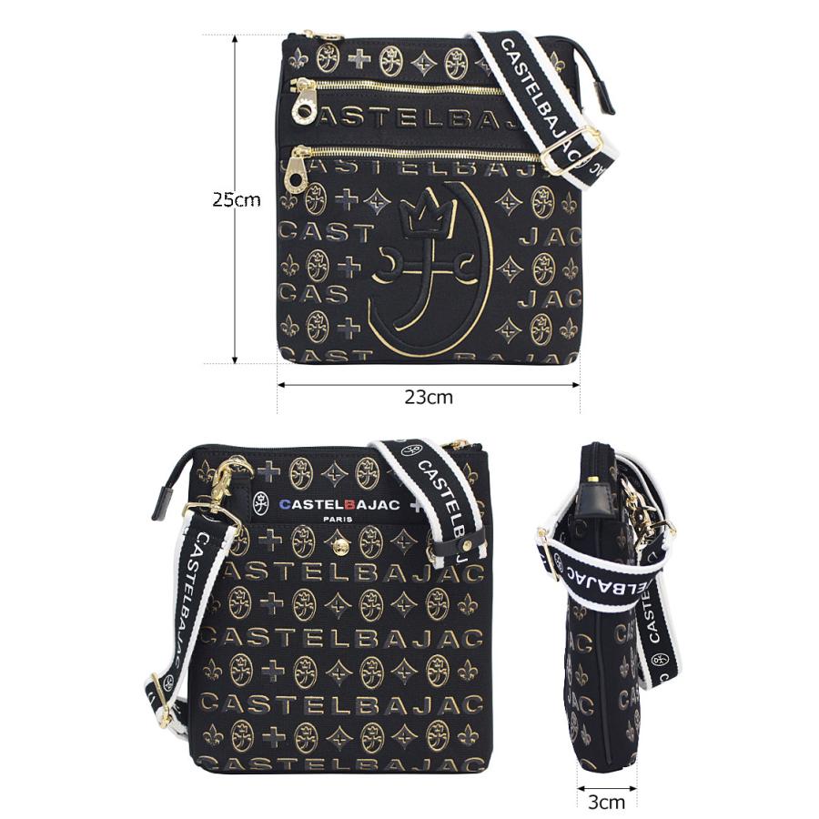 CASTELBAJAC（カステルバジャック） 縦型 ショルダーバッグ シテ Cite
