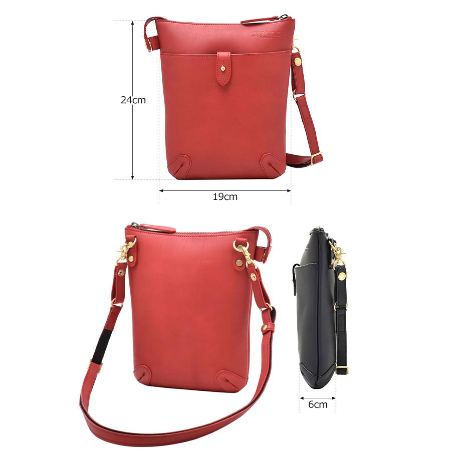 シルバーレイククラブ SILVER LAKE CLUB レザーショルダーバッグ